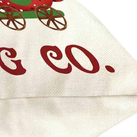 NIP Christmas “Gingerbread Baking Co” Zippered  NO INSERT PILLOW - Picture 2 of 4